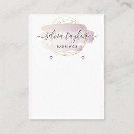 Cartão De Visita Placa de exibição de arte de animação da caligrafi