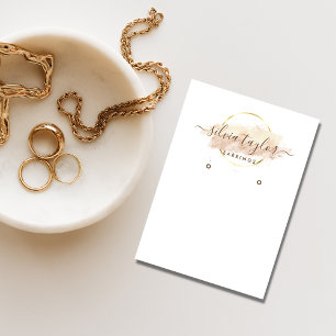 Cartão De Visita Placa de exibição de arte de animação da caligrafi