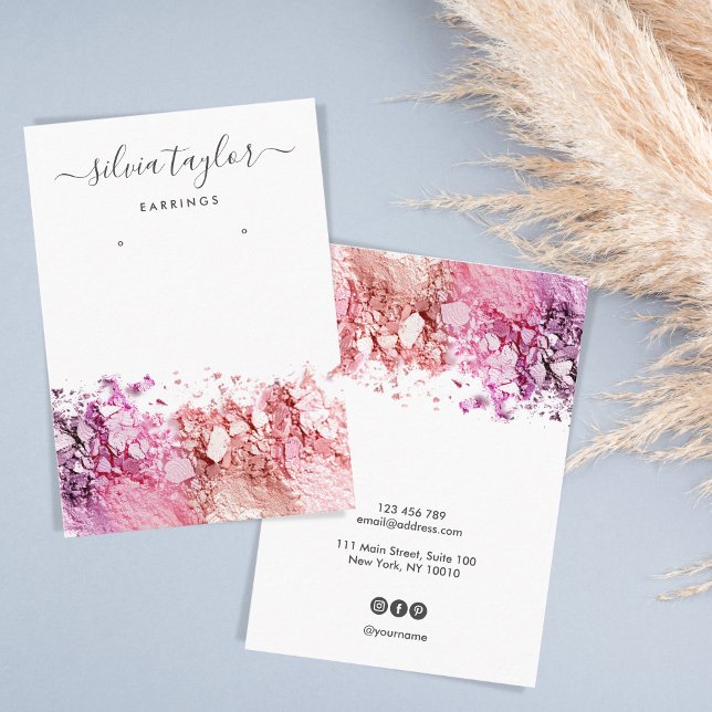 Cartão De Visita Placa de exibição de arte de animação da caligrafi (Criador carregado)