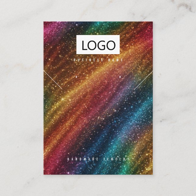 Cartão De Visita Placa de Exibição de Colar do Arrasto Arrebatível  (Frente)