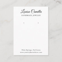 Placa de Exibição de Letras Elegantes Minimalistas