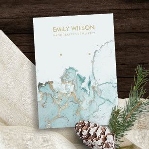 CARTÃO DE VISITA PLACA DE EXIBIÇÃO DE MARCAS AGÁTICAS DOURADAS A