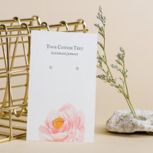 Placa de exibição de orelha de ventoinha cor-de-ro