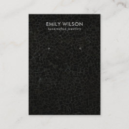 CARTÃO DE VISITA PLACA DE EXIBIÇÃO DE OUVIDO DO ESTUDO DE MOSAIC PR