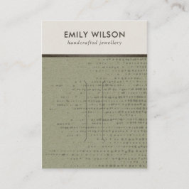 CARTÃO DE VISITA PLACA DE EXIBIÇÃO DO CABELO BRANCO DE PONTOS BRANC