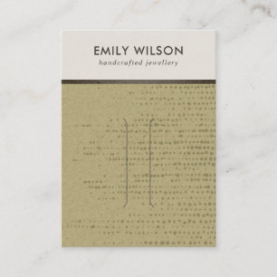 CARTÃO DE VISITA PLACA DE EXIBIÇÃO DO CLIP DO CABELO DE PONTOS BRAN