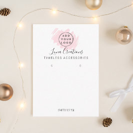 Cartão De Visita Placa de exibição Pincel Cor-de-Rosa Pincel Narrad