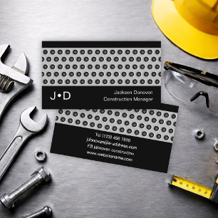 Cartão De Visita Placa de Grade de Metal de Aço Industrial Construç