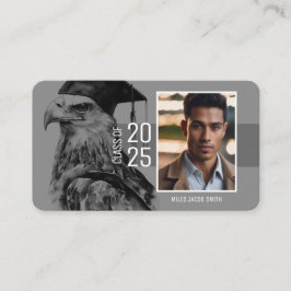 Cartão De Visita Placa de nome do formando | Águia