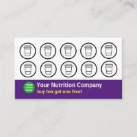 Placa de perfuração da empresa de nutrição Roxo