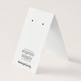 Cartão De Visita Placa de ressonância personalizada, logotipo embai