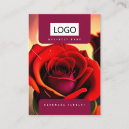 Cartão De Visita Placa de vídeo do colar do colar de ourivesaria do