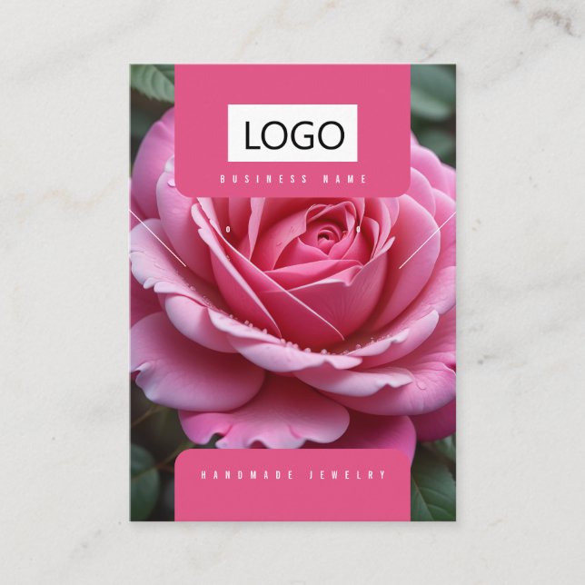 Cartão De Visita Placa de vídeo do colar do colar de ourivesaria do (Frente)