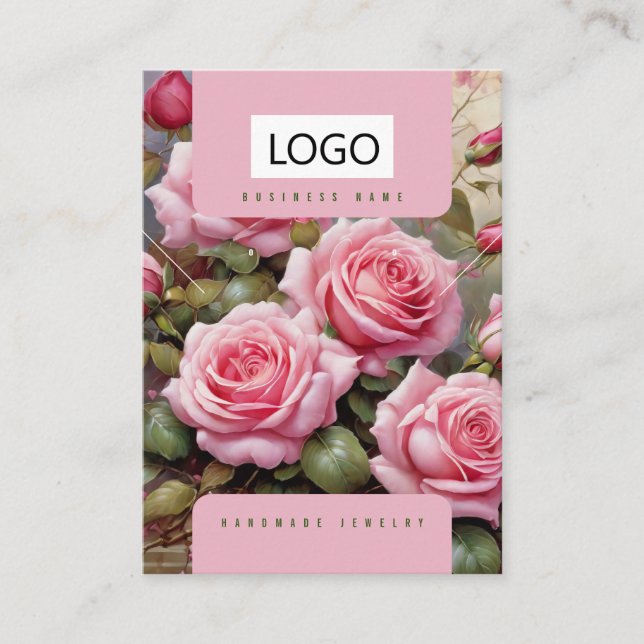 Cartão De Visita Placa de vídeo do colar do colar de ourivesaria do (Frente)