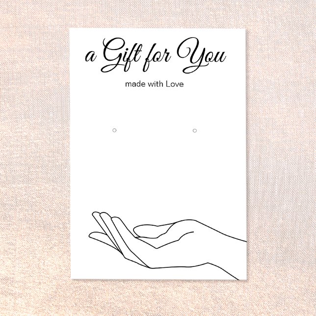 Cartão De Visita Placa do Detentor do Emissor de Presente (Criador carregado)