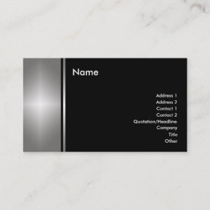 Cartão De Visita Placa genérica