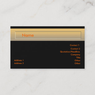 Cartão De Visita Placa genérica