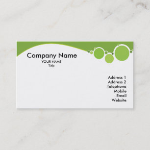 Cartão De Visita Placa genérica.