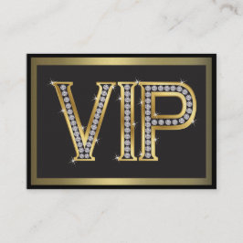 Cartão De Visita Placa VIP para clientes - SRF