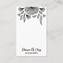 Cartão De Visita Placas de empacotamento de bronzes de arte moderna