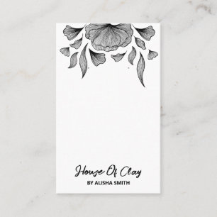 Cartão De Visita Placas de empacotamento de bronzes de arte moderna