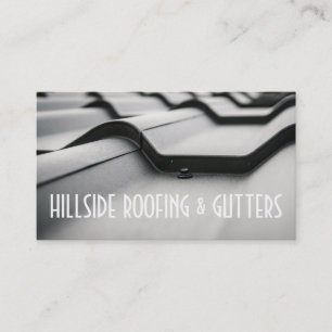 Cartão De Visita Placas de Empresa de Construção, Calhas, Telhados