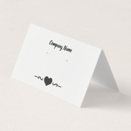 Cartão De Visita Placas de exibição de escuta elegantes