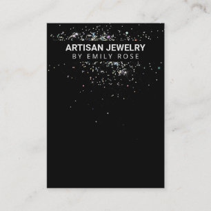 Cartão De Visita Placas de exibição holográficas Sparkles para o su