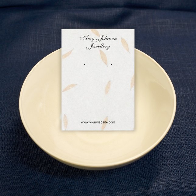 Cartão De Visita Placas de exibição lindas e vernais (Criador carregado)