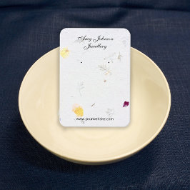 Cartão De Visita Placas de exibição lindas e vernais