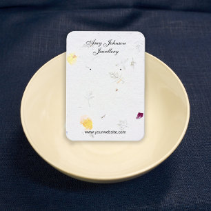 Cartão De Visita Placas de exibição lindas e vernais