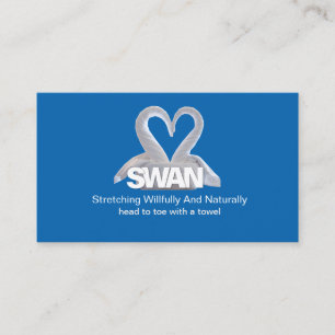 Cartão De Visita Placas de treinamento de flexibilidade