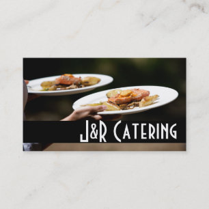 Cartão De Visita Planejador de Casamento Chef de Catering Restauran