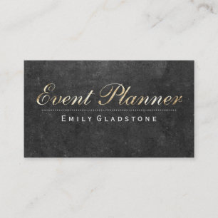 Cartão De Visita Planejador de Eventos  Sábado