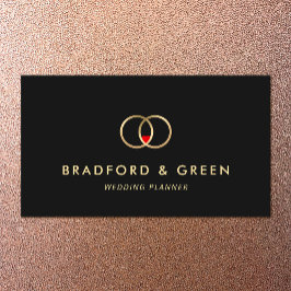Cartão De Visita Planejador Oficial de Casamento