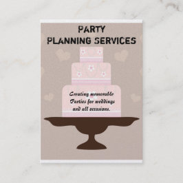 Cartão De Visita Planejamento de Partes