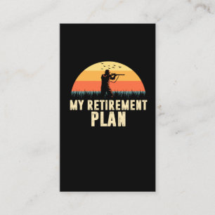 Cartão De Visita Plano de aposentadoria Pai de caça ao veículo