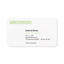 Plano de eventos simples