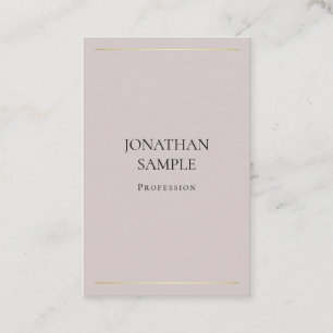 Cartão De Visita Planta elegante Design minimalista de tendência m