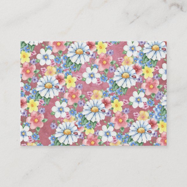 Cartão De Visita Plante a semente e observe o crescimento dos negóc (Frente)