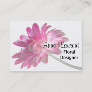 Cartão De Visita Plasher Pale Petals Professional 3,5" x 2,5"