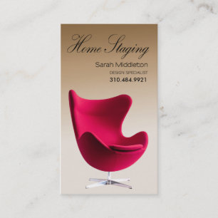 Cartão De Visita Plataforma Home, mediador imobiliário do design de