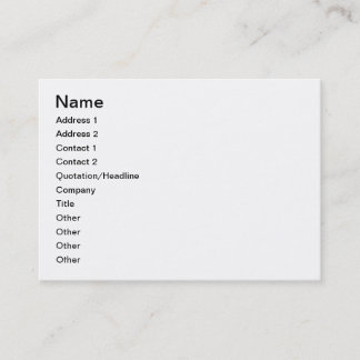 Cartão De Visita pode fazer cromos de colecção