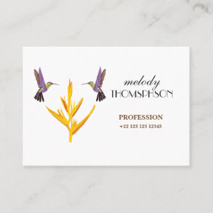 Cartão De Visita Poderoso, 8,9 cm x 6,4 cm, resíduo metálico padr