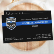 Polícia de Logotipo Personalizado de Polícia de Li