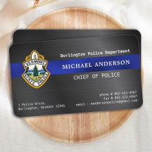 Polícia de polícia Logotipo personalizado Silver B