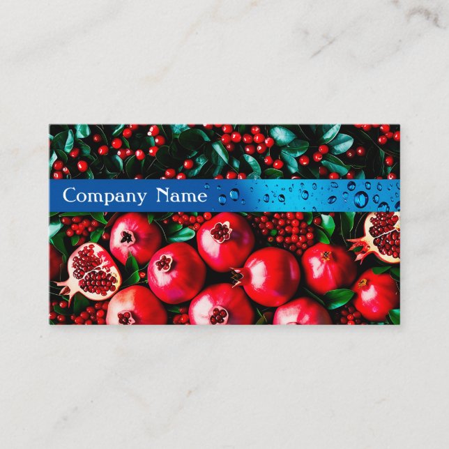 Cartão de visita - Pomegranato (Frente)