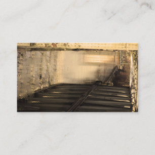 Cartão De Visita Ponte e reflexão do ferro