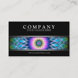 Cartão De Visita Ponto central moderno