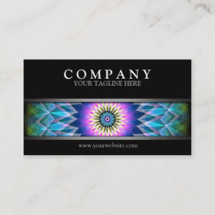 Cartão De Visita Ponto central moderno